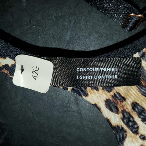 [42G] Déesse Lingerie - Animal Print Contour T-Shirt Lace Wings - Picture 3 of 9